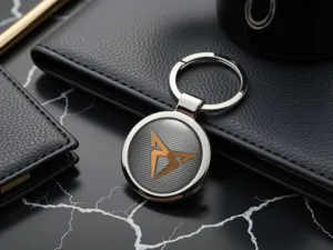 Seat Cupra Porte-clés Sur Mesure Logo Métal Premium